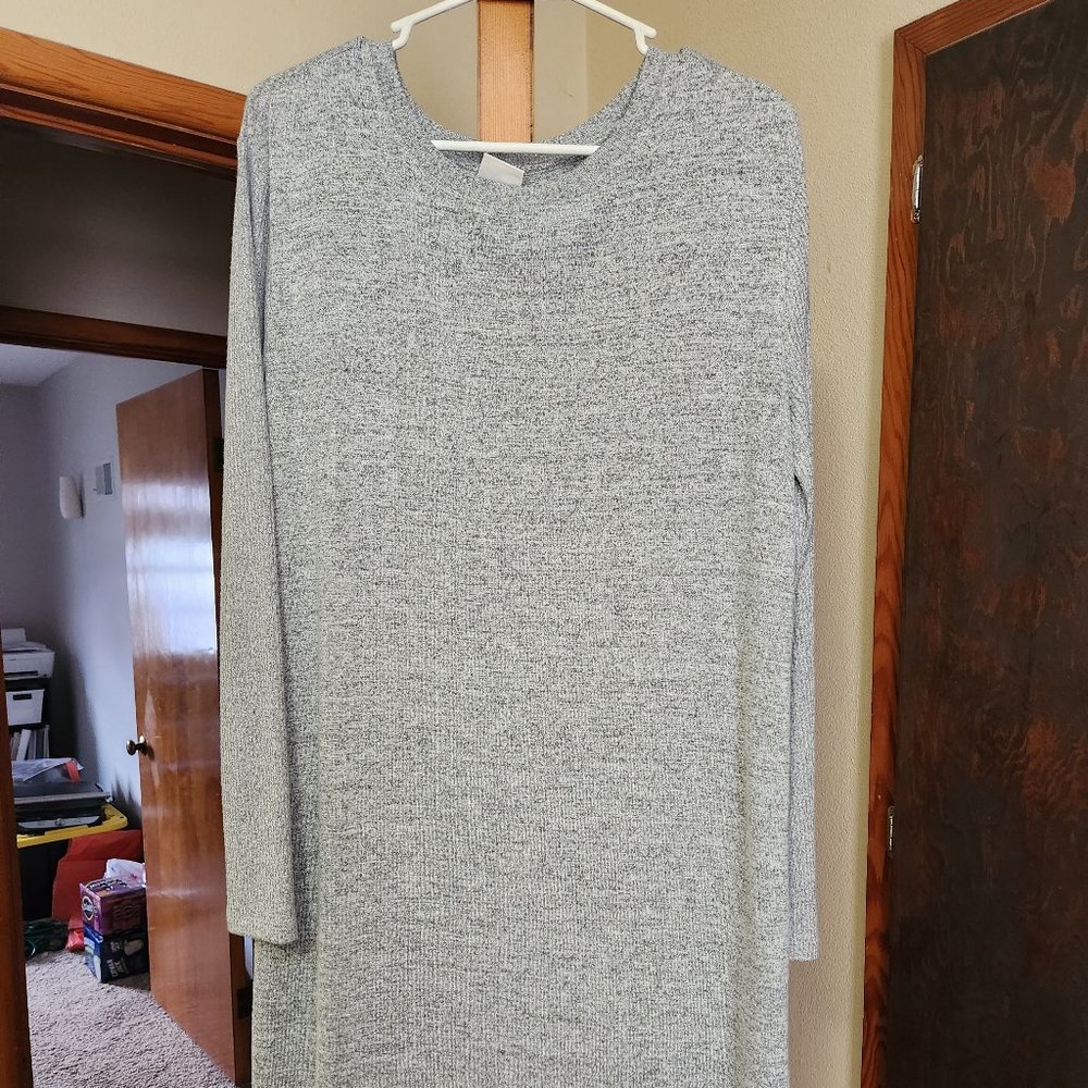 Grey Sweater Dress